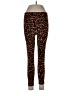 Weekend Animal Print Brown Leggings Size L - photo 1