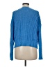Ann Taylor Solid Blue Pullover Sweater Size M - photo 2