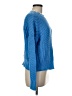 Ann Taylor Solid Blue Pullover Sweater Size M - photo 4