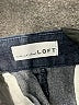 Ann Taylor LOFT Chevron-herringbone Gray Shorts Size 31 waist - photo 4