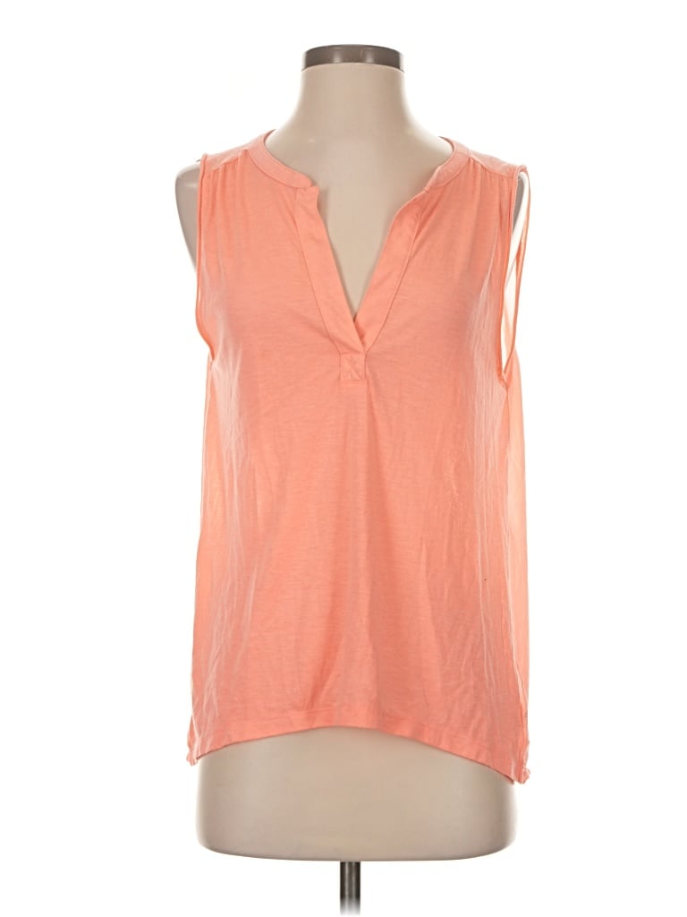 Pre-owned American Eagle Outfitters Sleeveless Blouse In Orange