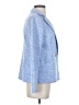 IMAN Tweed Blue Blazer Size XS - photo 4
