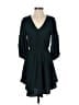 Mia Joy Solid Teal Casual Dress Size XS - photo 1