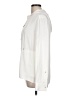 Per Se By Carlisle 100% Viscose Ivory White Jacket Size 10 - photo 5