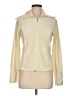 Assorted Brands 100% Polyester Solid Ivory Cardigan Size M - photo 1