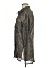 Pilcro Metallic Silver Long Sleeve Blouse Size M - photo 5