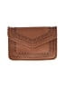 Moda Luxe Tan Brown Clutch One size - photo 1