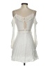 Lush 100% Rayon White Cocktail Dress Size S - photo 2