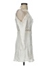Lush 100% Rayon White Cocktail Dress Size S - photo 4