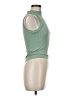 Dynamic Green Sleeveless Turtleneck One size - photo 4