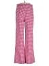 Ganni Checkered-gingham Red Casual Pants Size EU 34 / US 4 - photo 1