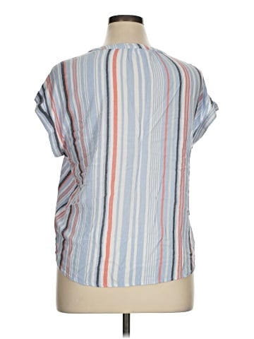 Liz Claiborne Short Sleeve Blouse (view 2)