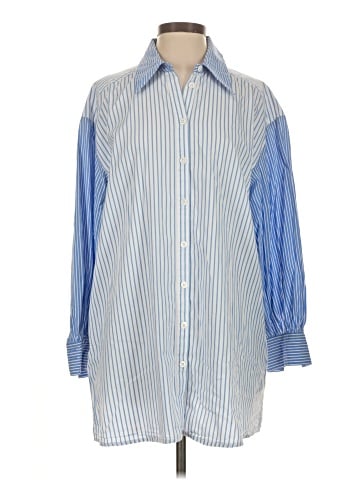Bellevue The Label 3/4 Sleeve Button-Down Shirt (view 1)