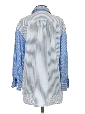Bellevue The Label 3/4 Sleeve Button-Down Shirt (view 2)