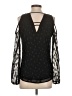 Abbeline Black 3/4 Sleeve Blouse Size XS - photo 2