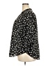 Lush 100% Polyester Black 3/4 Sleeve Blouse Size 2X - photo 5