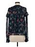 Derek Lam 100% Polyester Floral Blue 3/4 Sleeve Blouse Size EU (IT) 38 / US 2 - photo 2