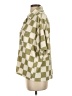 Assorted Brands Checkered-gingham Green Short Sleeve Blouse Size XS - photo 5