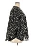 Lush 100% Polyester Black 3/4 Sleeve Blouse Size 2X - photo 4