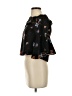 Topshop Black 3/4 Sleeve Blouse Size 2 - photo 5