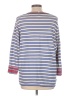 CAbi Stripes Blue Pullover Sweater Size L - photo 2