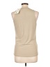 Grifflin Tan Sleeveless Blouse Size L - photo 2