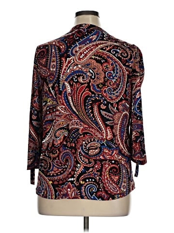 By Design 3/4 Sleeve Blouse (view 2)