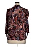 By Design Paisley Burgundy 3/4 Sleeve Blouse Size XL - photo 2