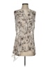 Harlowe & Graham 100% Polyester Ivory Sleeveless Blouse Size XS - photo 1