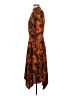 Future Collective 100% Polyester Paisley Brown Casual Dress Size S - photo 5