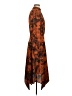 Future Collective 100% Polyester Paisley Brown Casual Dress Size S - photo 4