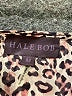 Hale Bob 100% Viscose Animal Print Brown 3/4 Sleeve Blouse Size M - photo 7