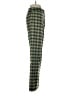 Reformation Plaid Green Casual Pants Size 2 - photo 4