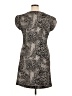 Ann Taylor Animal Print Gray Cocktail Dress Size 14 - photo 2