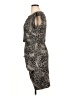 Ann Taylor Animal Print Gray Cocktail Dress Size 14 - photo 5