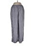 Blue Island 100% Rayon Stripes Silver Casual Pants Size L - photo 1