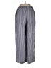 Blue Island 100% Rayon Stripes Silver Casual Pants Size L - photo 2