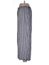 Blue Island 100% Rayon Stripes Silver Casual Pants Size L - photo 5