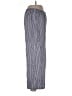Blue Island 100% Rayon Stripes Silver Casual Pants Size L - photo 4