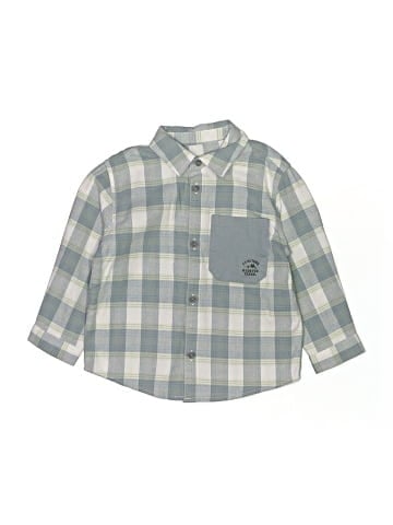 Zara Long Sleeve Button-Down Shirt (view 1)