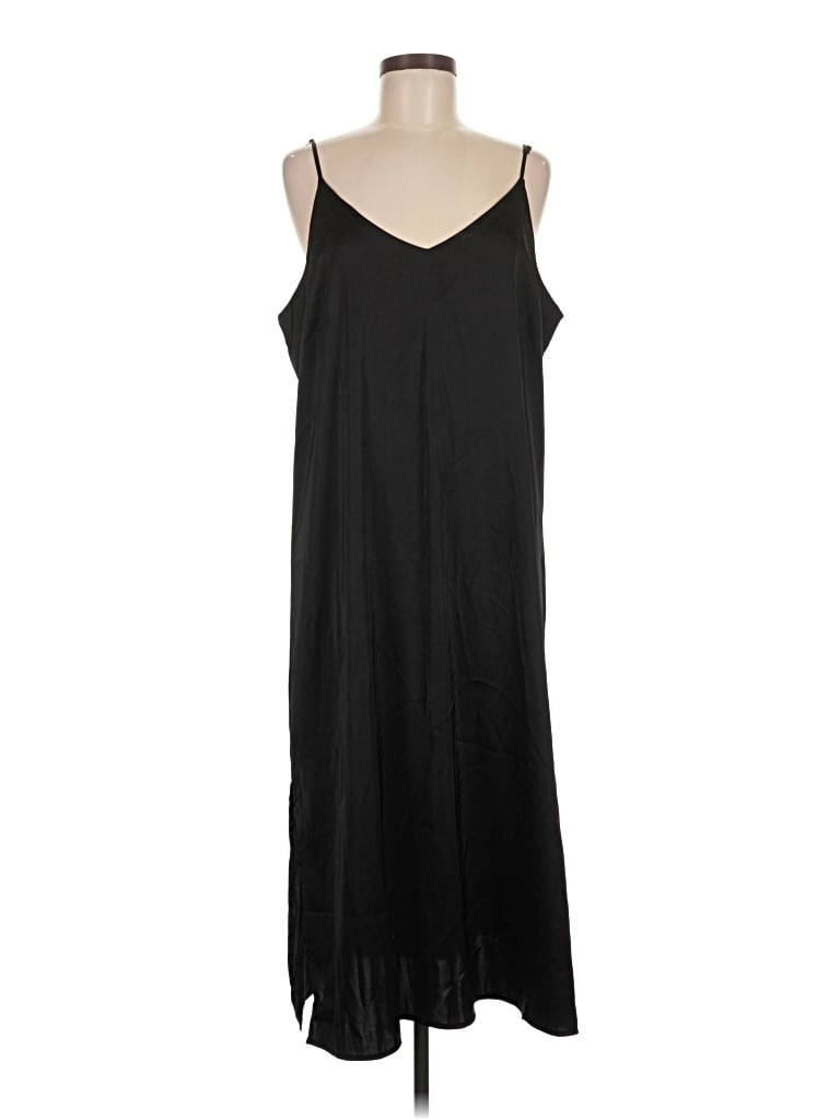 Pre-owned The Drop Casual Dress In Black