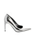 Marc Fisher Metallic Silver Heels Size 8 - photo 1