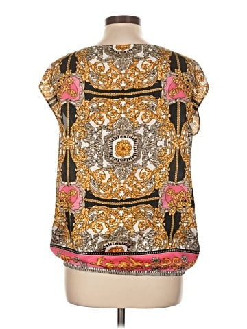 Laundry by Shelli Segal Short Sleeve Blouse (view 2)
