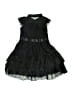 Unbranded 100% Polyester Black Dress Size 130 cm / US 8 - photo 2
