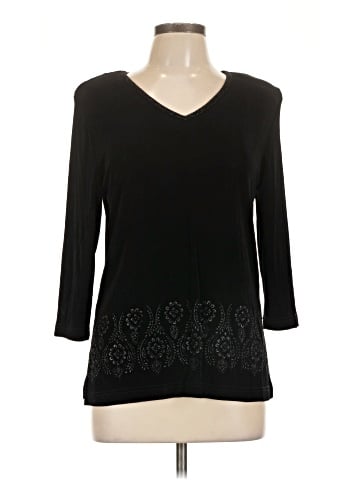 Nina Piccalino 3/4 Sleeve Top (view 1)