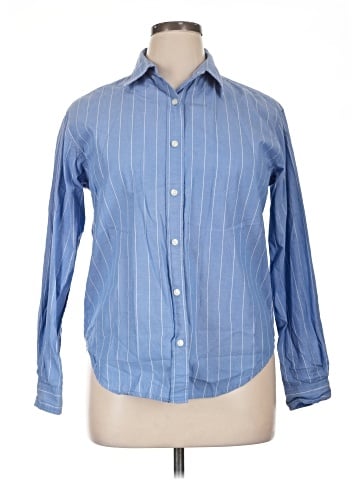 Evan Picone Long Sleeve Button-Down Shirt (view 1)