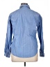 Evan Picone Stripes Blue Long Sleeve Button-Down Shirt Size 14 - photo 2