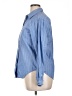 Evan Picone Stripes Blue Long Sleeve Button-Down Shirt Size 14 - photo 5