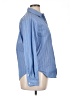 Evan Picone Stripes Blue Long Sleeve Button-Down Shirt Size 14 - photo 4