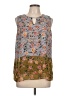 CAbi 100% Polyester Green Sleeveless Blouse Size L - photo 1